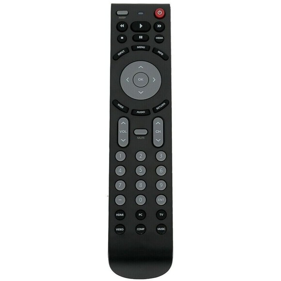 OEM JVC LED TV Remote Control RMT-JR01 0980-0306-0012 - New - Picture 1 of 3